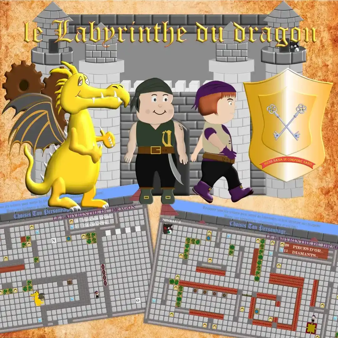 jeuxvidéo du labyrinthe du Dragon